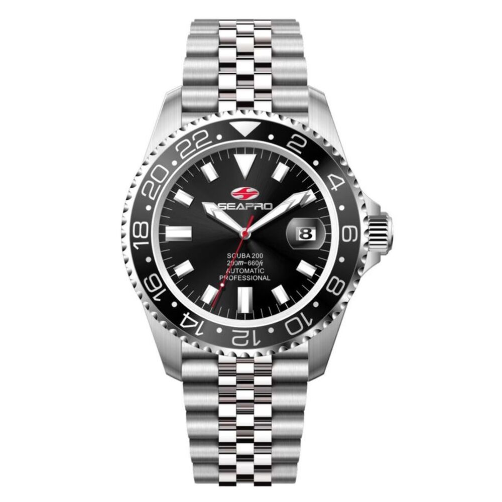 Seapro Men's Grand Meridian Black Dial Watch - SP4330